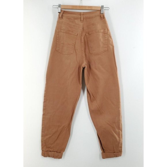 H&M Women's Brown High Waist Jeans Size 0‎ - Picture 4 of 4
